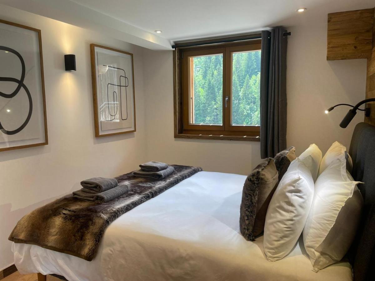 Ferienwohnung Le Petit Cham - Cosy And Stylist With Balcony View Morzine Exterior foto
