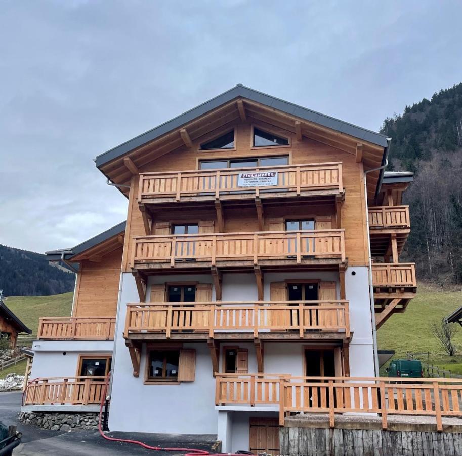 Ferienwohnung Le Petit Cham - Cosy And Stylist With Balcony View Morzine Exterior foto
