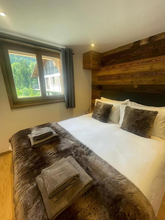 Ferienwohnung Le Petit Cham - Cosy And Stylist With Balcony View Morzine Exterior foto