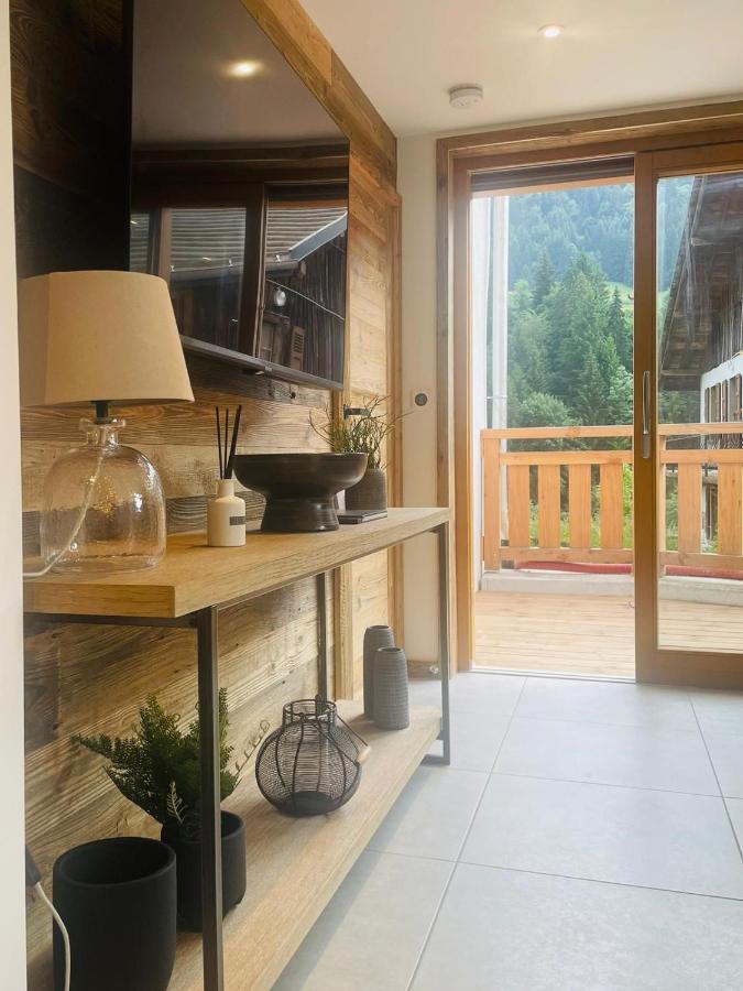 Ferienwohnung Le Petit Cham - Cosy And Stylist With Balcony View Morzine Exterior foto